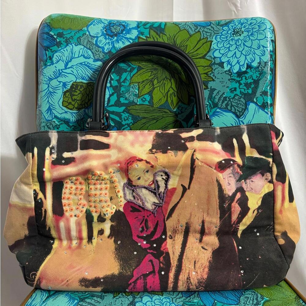 Classic Film Casablanca Sequin Beaded Handbag Romantic  15x9x5